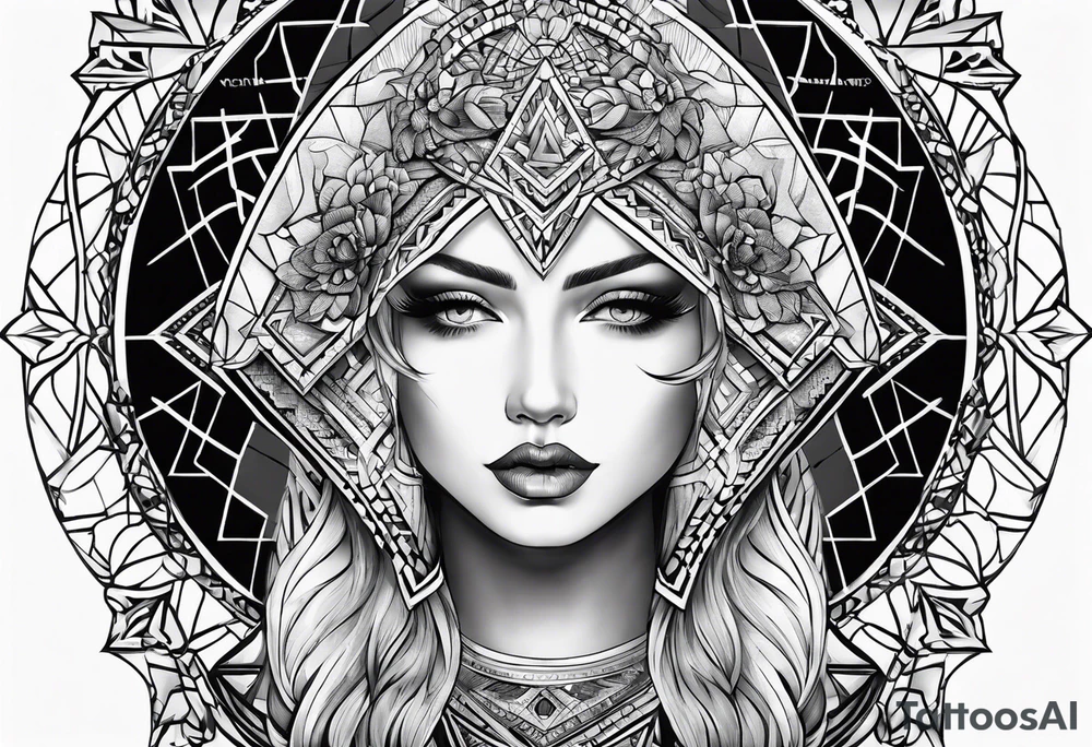 Hescher tattoo idea