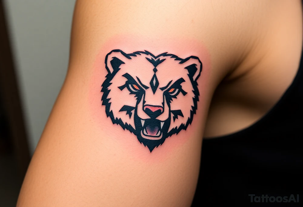 University of Northern Colorado bear mascot tattoo idea