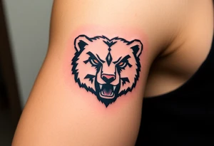 University of Northern Colorado bear mascot tattoo idea