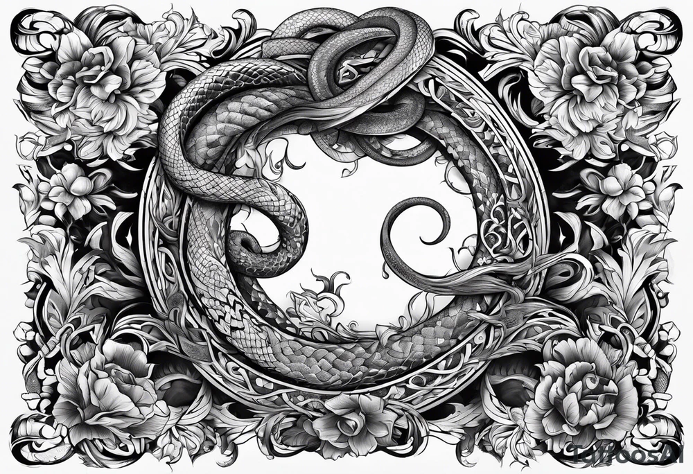 Böse Schlange von Midgard als Tattoo tattoo idea