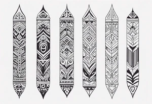 maori tribal  spine tattoo tattoo idea