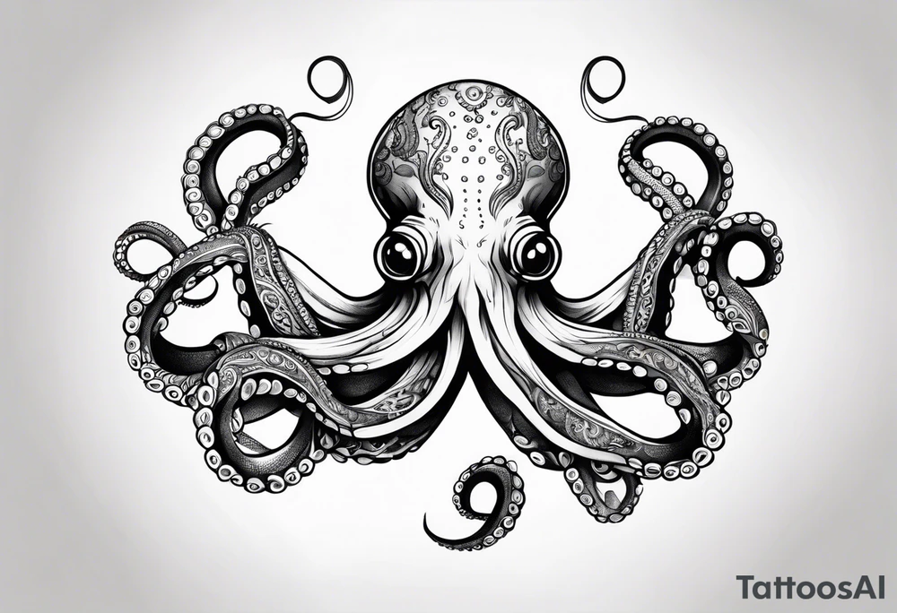 Octopus tattoo idea