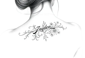 Zayden 12/2/2024 tattoo idea