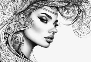 spiral tattoo idea