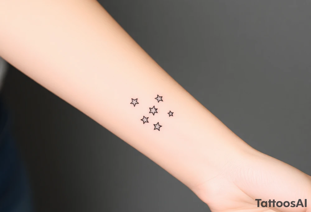 Stars tattoo idea