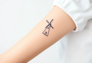 Windmill tattoo idea