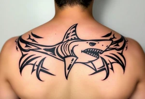 hammerhead shark tattoo idea