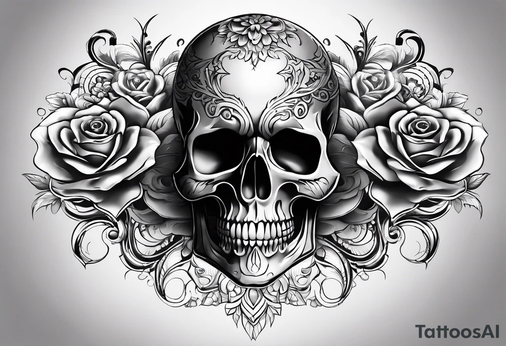 VOLONTÉ SKULL tattoo idea