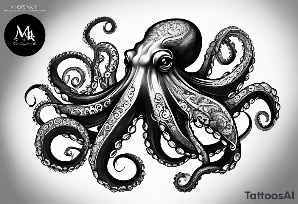 Octopus tattoo idea