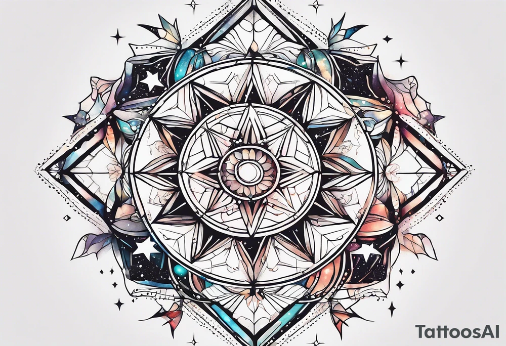 constellations tattoo idea