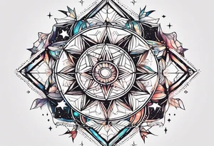 constellations tattoo idea