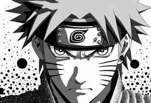 naruto anime rassengun tattoo idea