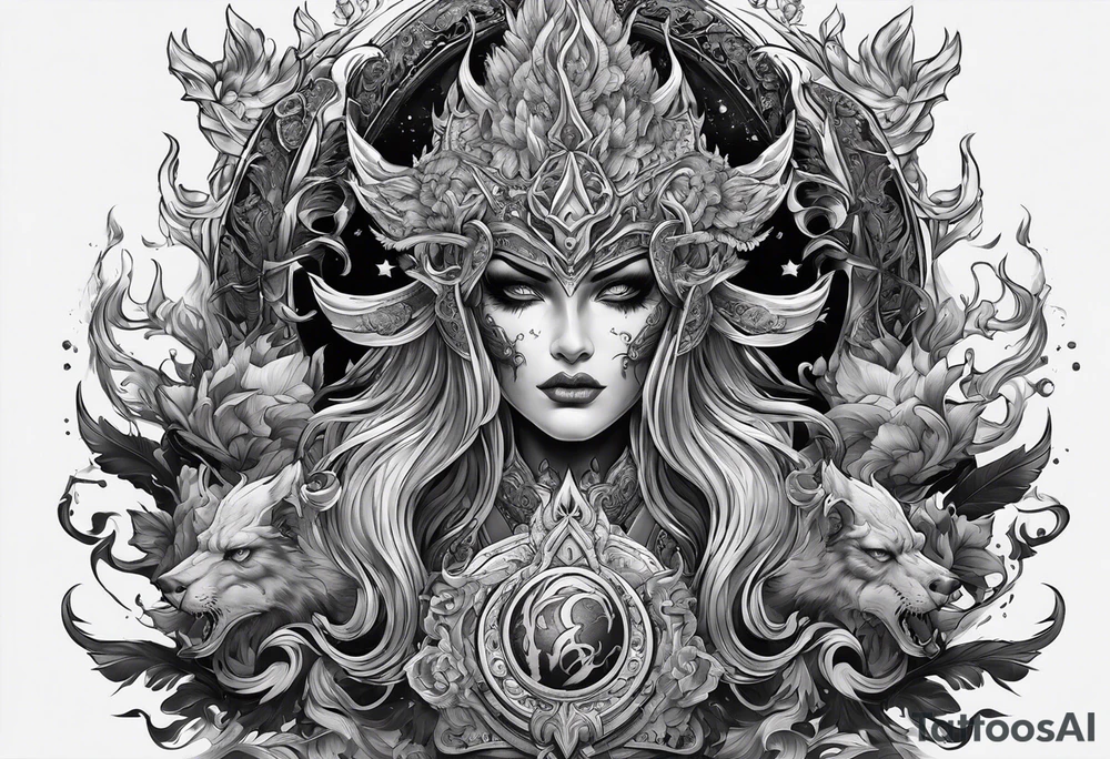 Hades underworld tattoo idea