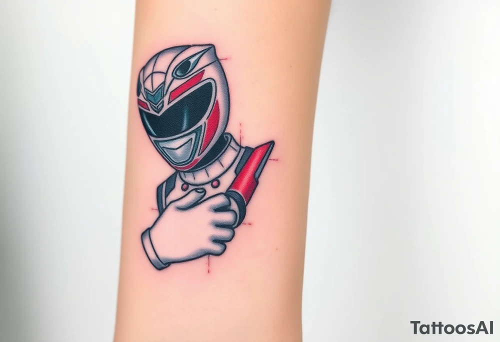 Power ranger tattoo idea