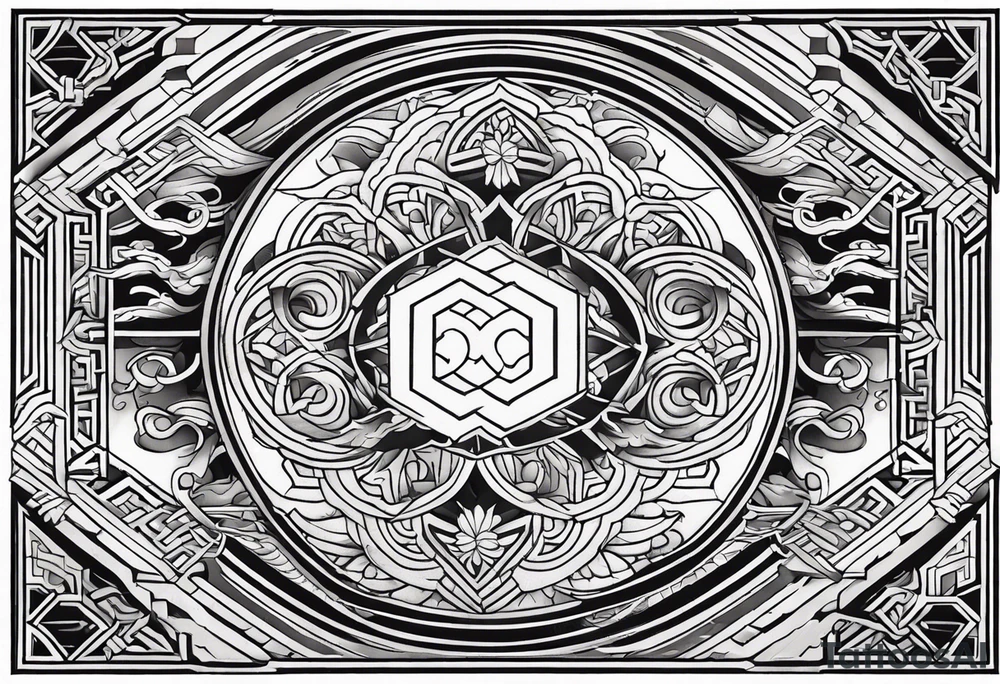 Traditional Japanese tattoo representation of consistency tattoo idea