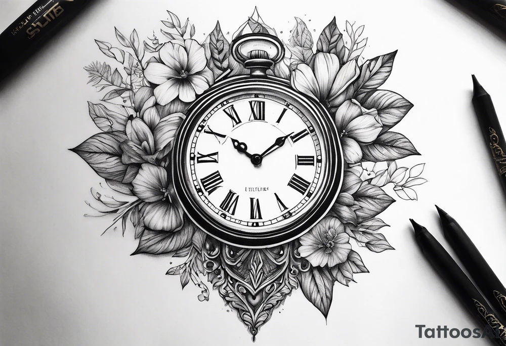 nature,beauty, animals,time tattoo idea