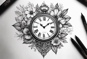 nature,beauty, animals,time tattoo idea