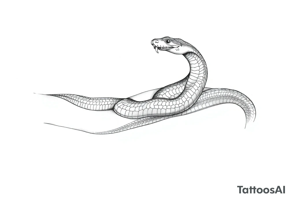 snake tattoo idea