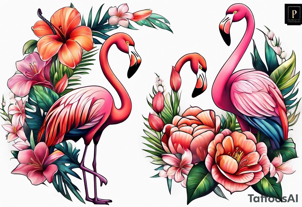 Flowers
I flamingo tattoo idea