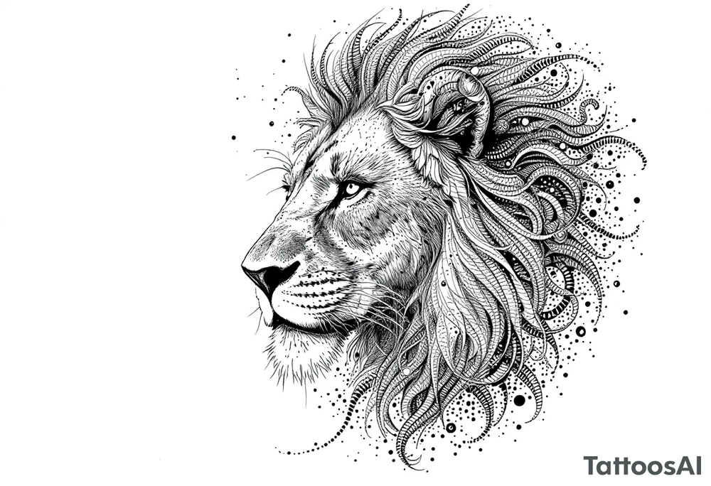 lion tattoo idea