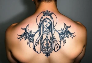 tattoo icon Madonna of kazan tattoo idea