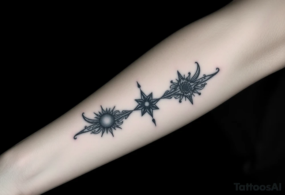 Live in the present, forget about the past. Your most reliable friend is meditation and breathing. tattoo idea