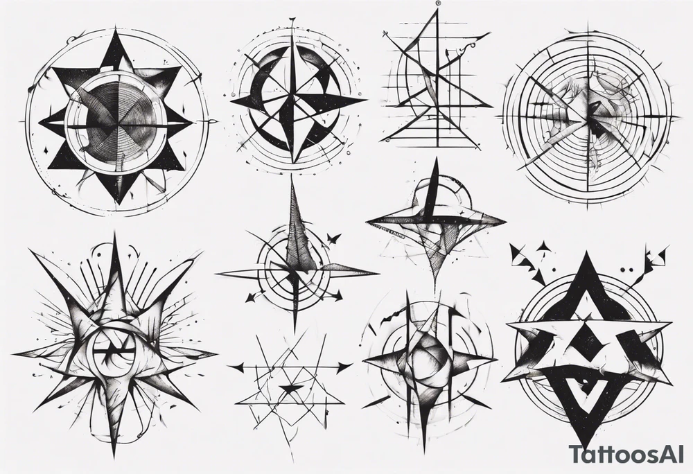 Friendship graph mathematically correct tattoo idea