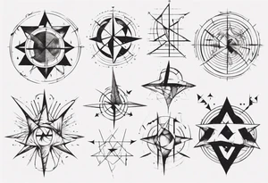 Friendship graph mathematically correct tattoo idea