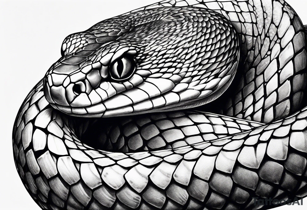 snake tattoo idea