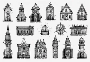Building tattoo idea
