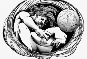 sisyphus tattoo idea