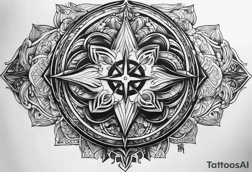 Back of the forearm tattoo to go with saying God for everything happens for a reason tattoo idea