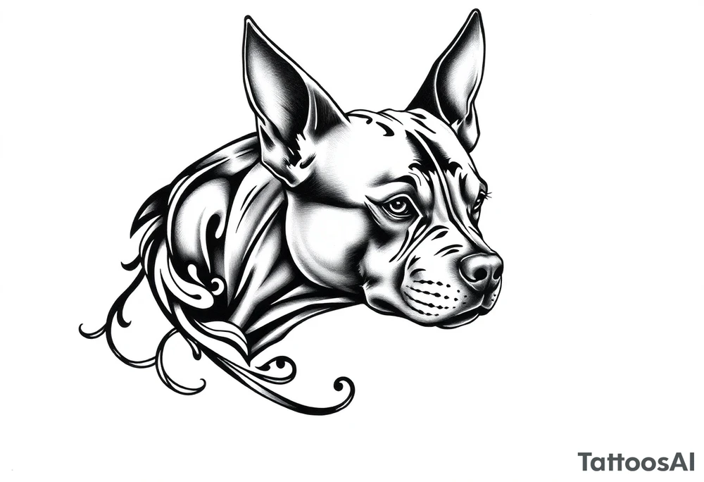 PITBULL tattoo idea