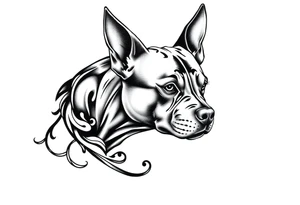 PITBULL tattoo idea