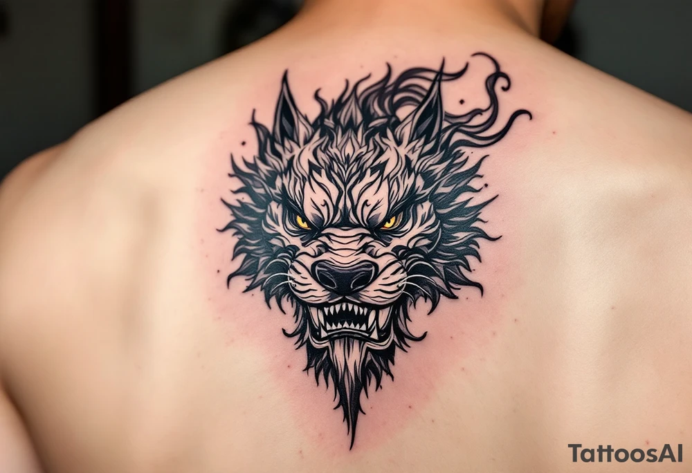 Foo dog tattoo idea