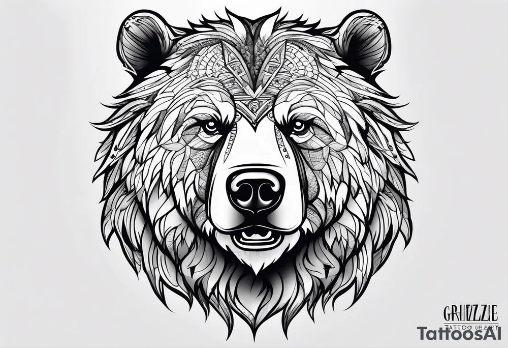 Grizzle Bear tattoo idea