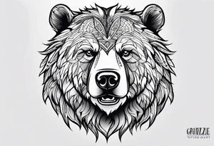 Grizzle Bear tattoo idea