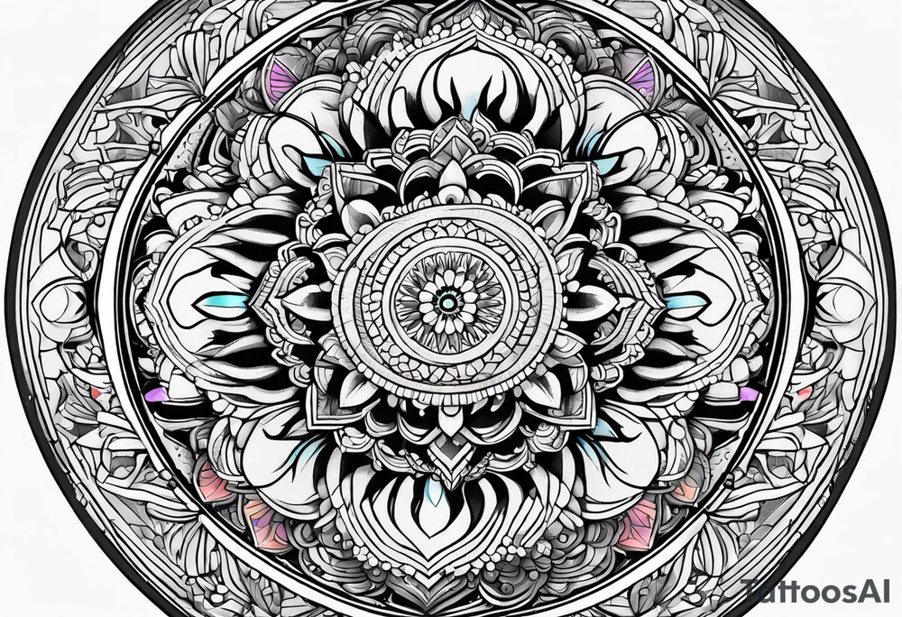 mandala tattoo idea
