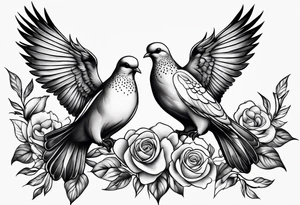 doves tattoo idea