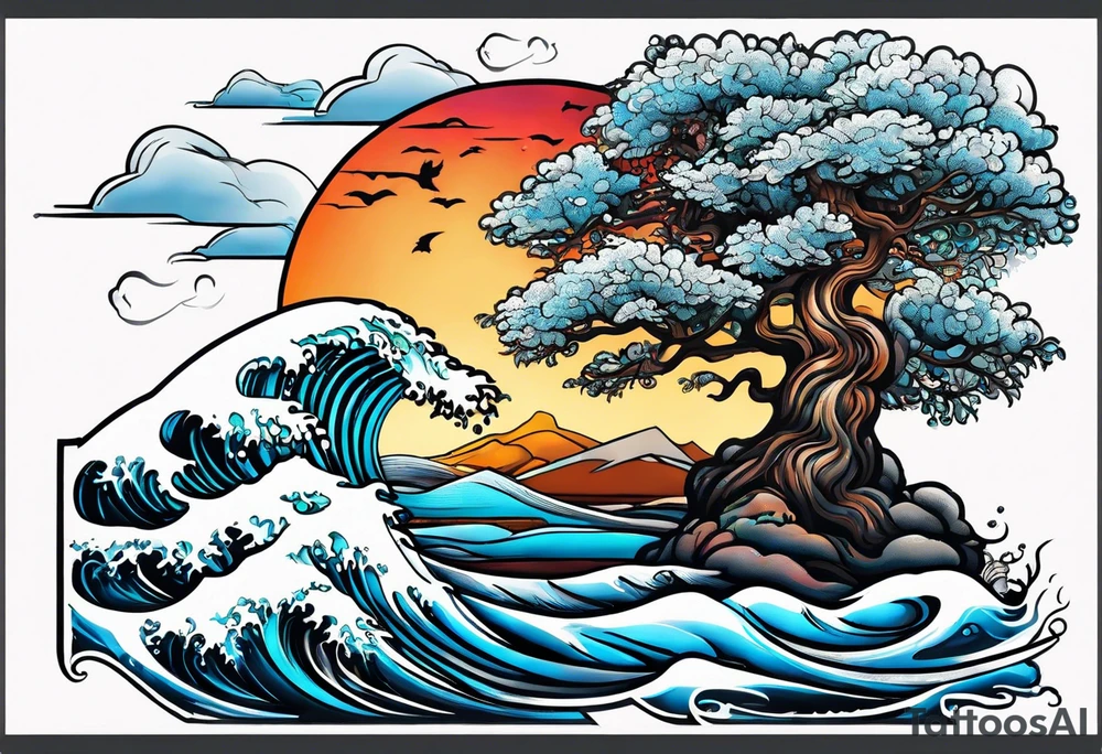Weather tattoo idea