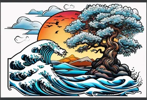 Weather tattoo idea