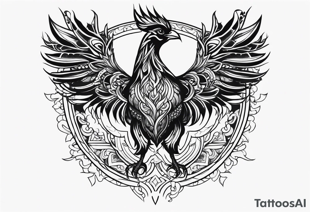 phenix tattoo idea