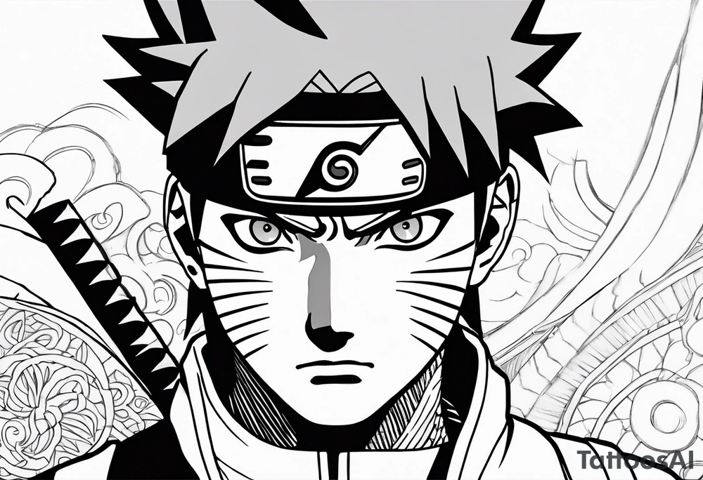 Naruto augen tattoo idea