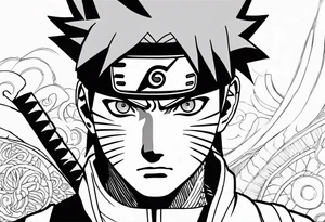 Naruto augen tattoo idea