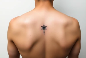 Simple minimalist feminine tattoo small line art on arm tattoo idea