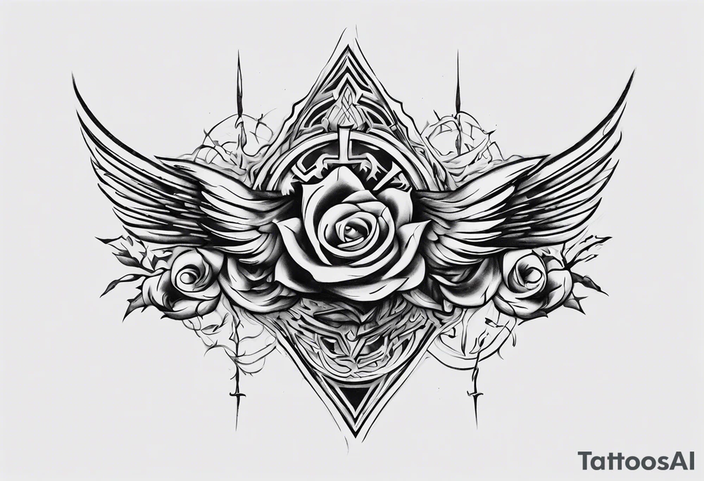 Horizontal inner bicep tattoo. “walk by faith, not by sight” modern tattoo tattoo idea