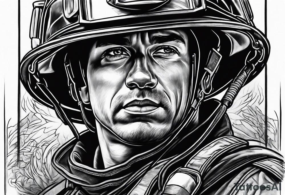 Firefighter Memorial tattoo idea