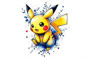 pikachu tattoo idea