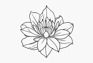 Simple oklahoma outline tattoo idea