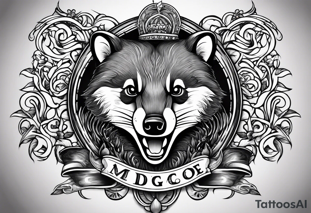 Mc Badger tattoo idea